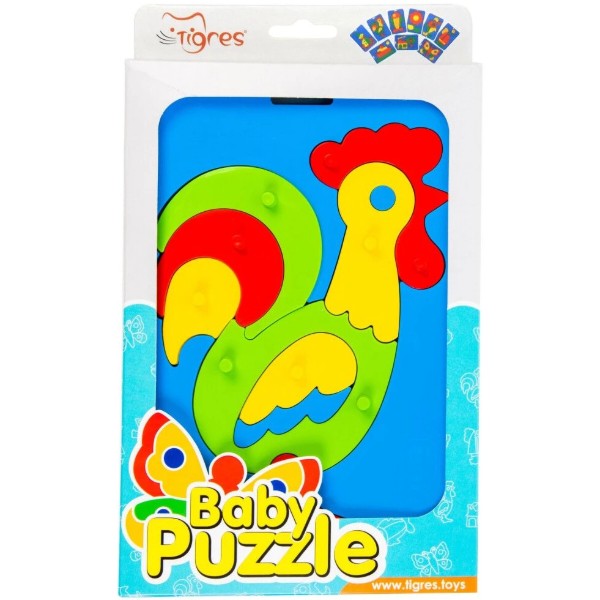 Фото - Пазли (до 2 років) Tigres 'Baby Puzzles'' в асорт. в асортименті (39340)